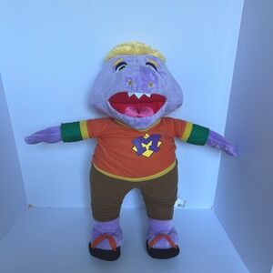 Chuck E Cheese Purple Dinosaur Plush Toy Large Stuffed Animal Kids Gift